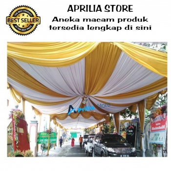 Plafon Tenda Pesta Model Dekor