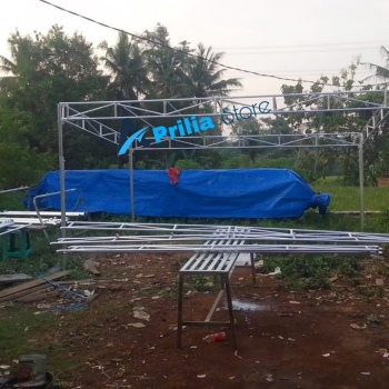 Rangka Tenda Pesta Model Datar